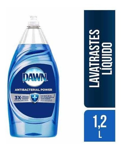 Jabón Lavatrastes Dawn Líquido ( 2 Botellas De 1.2l