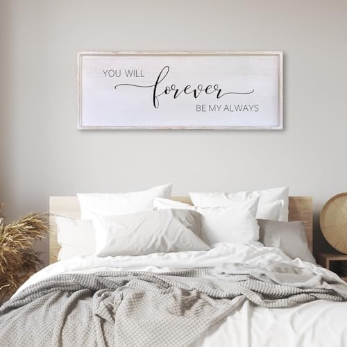 Letrero Con Texto En Inglés «you Will Forever Be My Always S