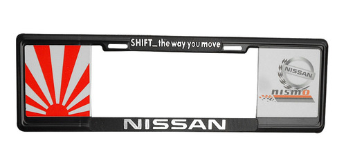 Portaplacas Europeo Nissan Nismo Shift The Way You Move