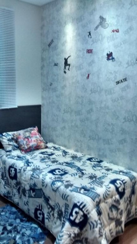 Apartamento Com 2 Dormitórios À Venda- 2 Vagas- Santo André/sp - Ap0177
