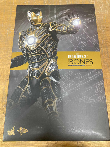 Iron Man Bones 1/6 Marvel Hot Toys Robert Downey Jr Original