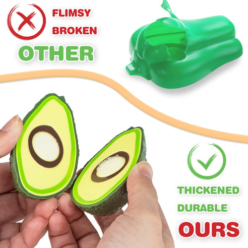 Set De Juguetes De Comida Para Niños Pequeños Con Almacenami