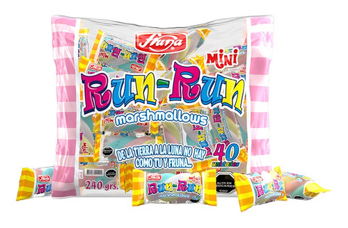 Mini Run Run Fruna Malvaviscos 240gr