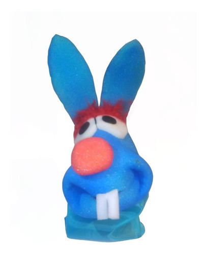 Titeres Conejo Manopla De Goma Espuma Colores En Fuga Kids