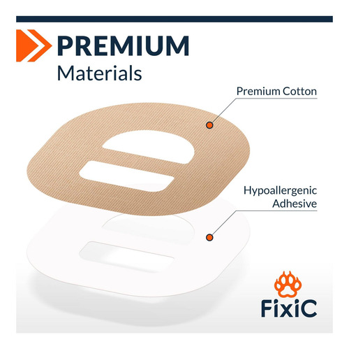 Fixic 25 Pack Patches Adhesivos Perfecto Para OmniPod Las De