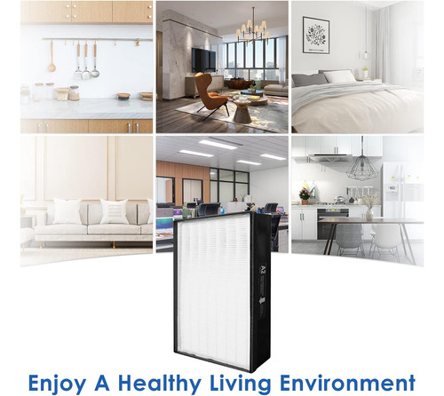 Filtro De Repuesto Hepa Tipo A2 H13, Compatible Con Purifica