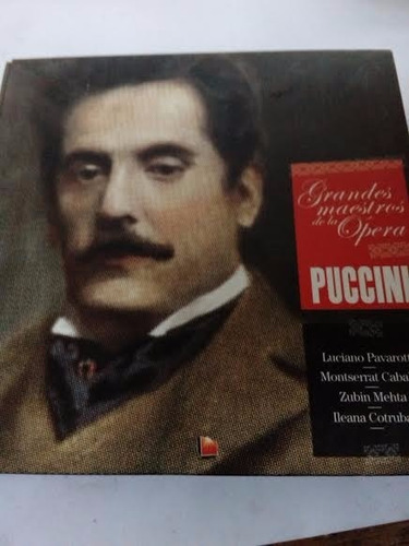 Cd Caja  Puccini Grandes Maestros De La Opera
