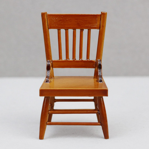 2 Silla De Casa De Muñecas A Escala 1/12, Madera Para