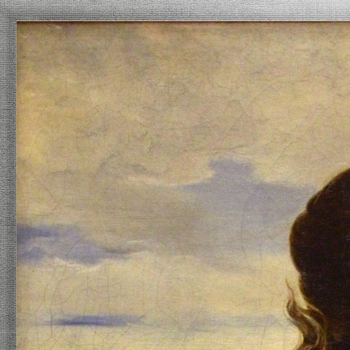 Cuadro Huérfana En El Cementerio De Eugène Delacroix