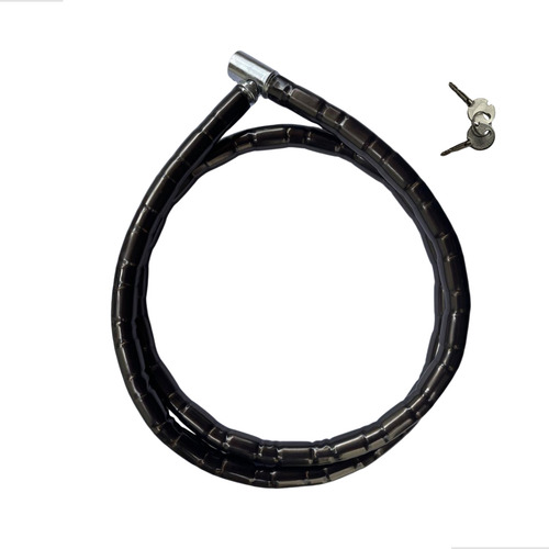 Trava Articulada Cadeado Moto Reforcada 18mm Espessura 1,5m Comprimento