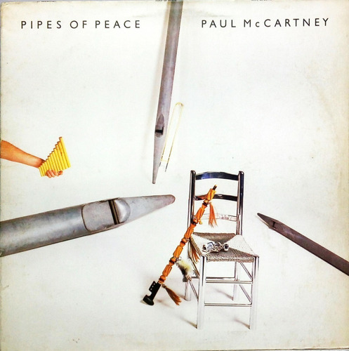 Paul Mccartney Lp 1983 Pipes Of Peace + Encarte 15033