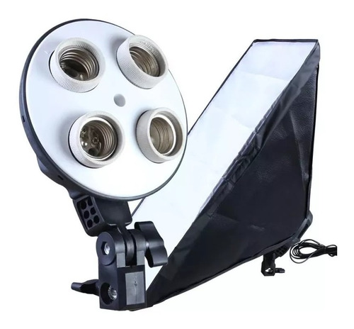 Estudio Difusor Softbox Soquete 50x70 Quadruplo E27