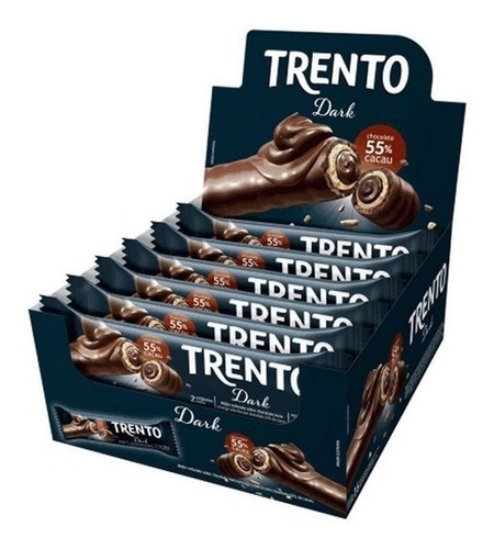 Trento Dark 55% Cacao  X16 Un, 32gr