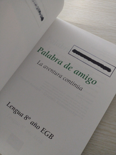 Lengua 8 - Palabras De Amigo - Troquel