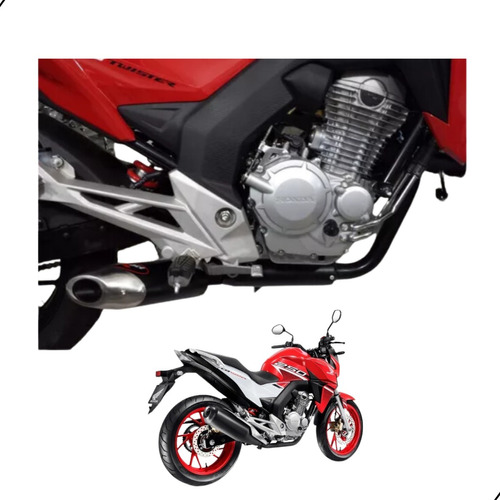 Escapamento Esportivo Nova Cb Twister 2016 Cb 250