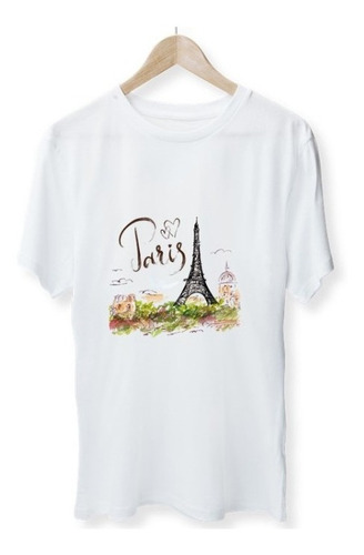 Playera Paris Torre Pintura Naz