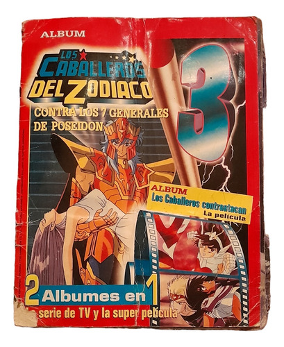 Álbum Caballeros Del Zodiaco N 3 Completo Generales Poseidon