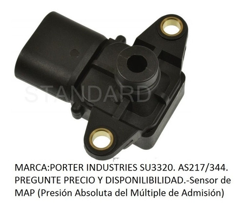 Sensor Map Chrysler Sebring 2007-2008 Town & Country Su3320