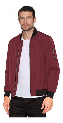 Chaqueta Bomber 100% Impermeables Disponible En 4 Tonos