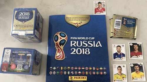 Imagen 7 de 10 de Panini Rusia 2018 - Figuritas, Figuras Mundial Rusia 2018
