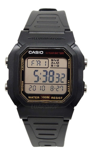 Relogio Casio Digital W800h Masculino Original C/ Caixa Nf