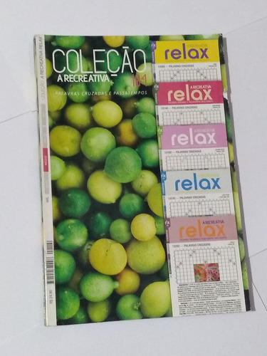 Coleção A Recreativa Relax - 5 Em 1 - Palavras Cruzadas 104