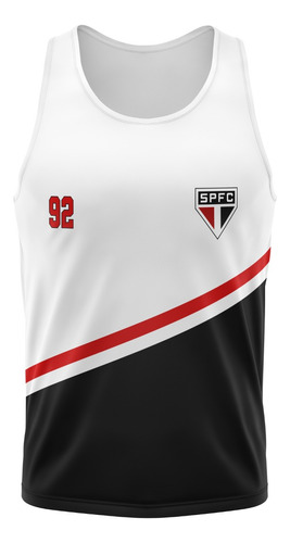 Camisa Regata São Paulo Oficial Plus Size Original Spfc 1992