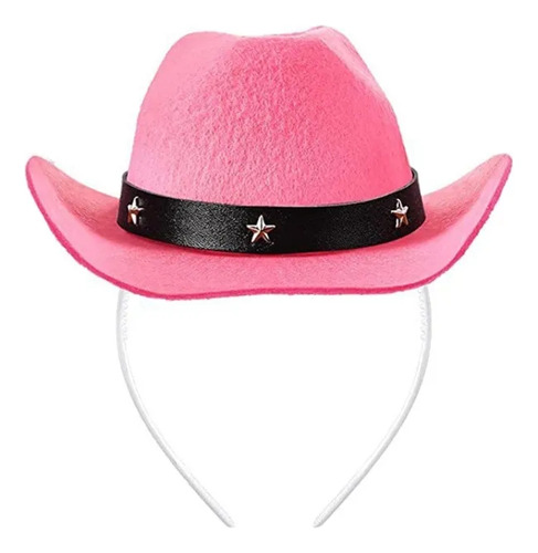 Mz Sombrero, Diadema, Fiesta, Estilo Vaquera, Sombrero