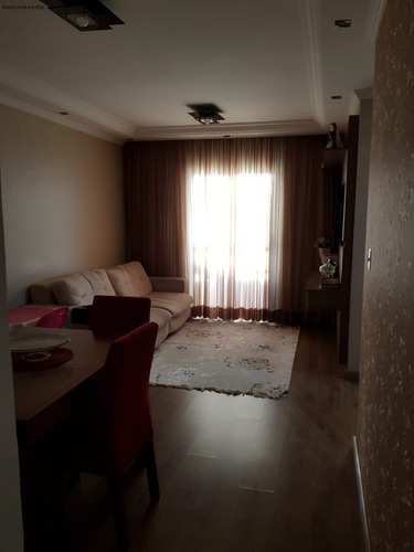 Imagem 18 de 24 de * Vendo Lindo Apartamento, 72m² Com Planejados. * Com Varanda, 2 Dormitórios, Sala, Área De Serviço, 1 Banheiro, Área De Lazer. - Ap00540 - 68741438