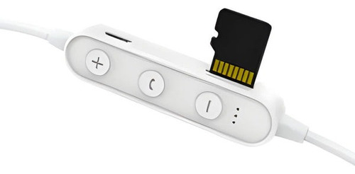 Audífonos Monster M29 Bluetooth Microsd In-ear Color Blanco