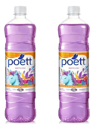 Poett Espiritu Play 900ml Pack X2u