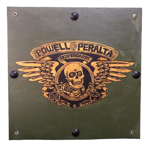 Cuadro Artesanal Winged Ripper Powell Peralta Marca Tivoly