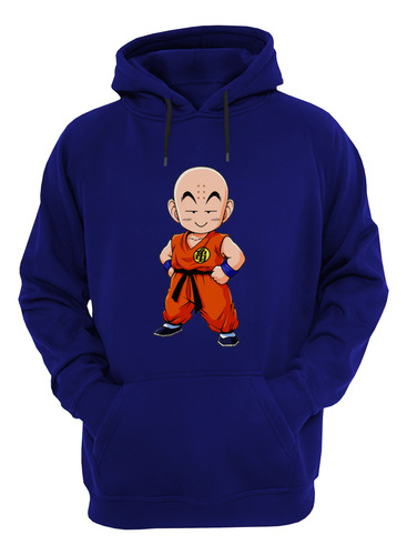 Dragon Ball Krilin Retro Buzo Canguro Friki Tu Eres #2