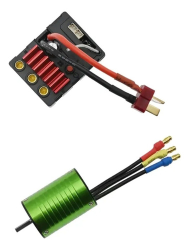 Motor Brushless 4000kv + Esc 35a Integrado 1/16