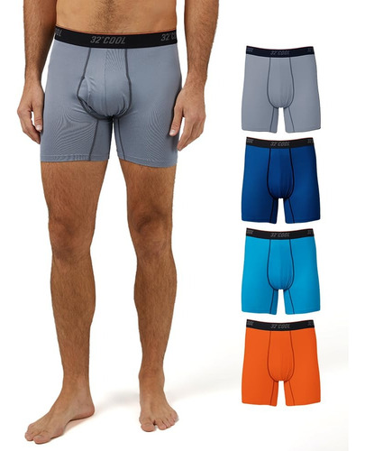 6 Boxer De Algodón Para Hombre