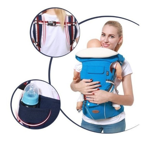 Hermoso Practico Canguro Ergonómico Bebé Multifuncional