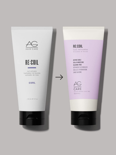 Curl Activator Curl Cream Ag Care Re: Coil Com Queratina 180