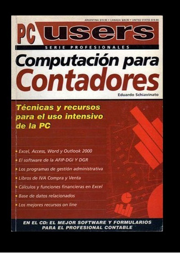 Libro Computación Para Contadores Eduardo Schiavinato