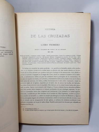Imagen 5 de 9 de Antiguos 2 Libros Historia De Las Cruzadas 1950 Mag 57073