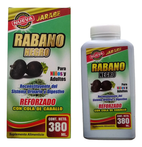 Rabano Negro Reforzado Tonico 380ml
