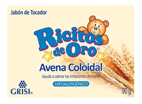 Jabón Ricitos De Oro Avena 90g