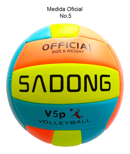 Balon De Voleibol Volleyball Entrenamiento Playa Oficial #5