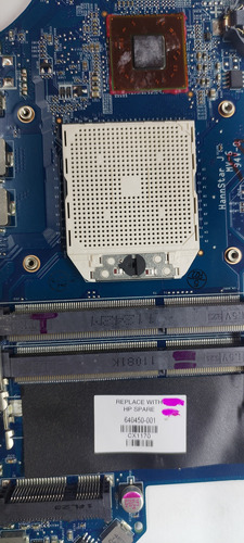 Tarjeta Madre Hp Dv6-6000 Amd 640450-001 Azul Oscuro (Usado)