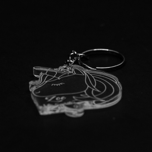 10 Llaveros Souvenir Cumpleaños Unicornio Acrilico Corte Y Grabado Laser