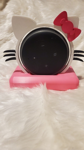 Base Soporte Para Alexa Echo Dot 3 Hello Kitty