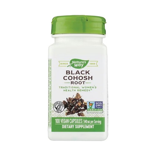 Black Cohosh Root 540 Mg 100 Vegan Caps/ Salud Femenina