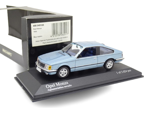 Gm Opel Monza 1:43 Chevrolet  Minichamps