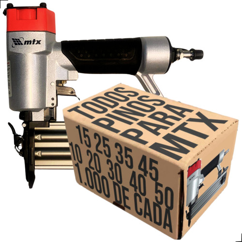 Pinador Pneumático Mtx 574109 Com Todos Os Pinos F + Luvas