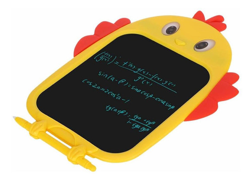 Tableta Dibujo Para Niño Escritura Lcd Forma Animado