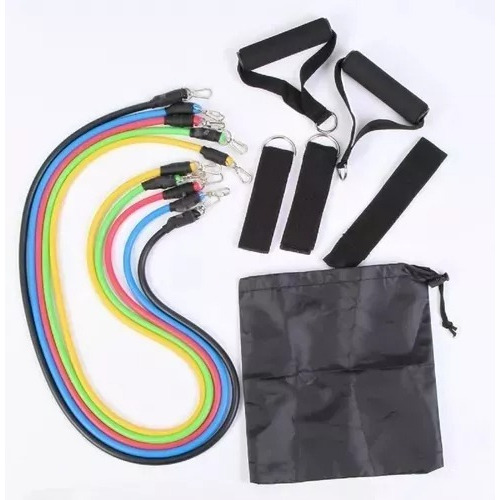 Bandas Elasticas Kit Teratubos Sportfitness Set X5 Ejercicio
